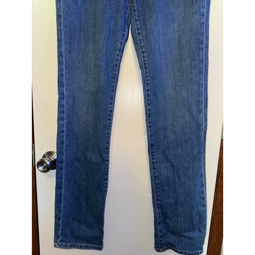 PINK Victorias Secret Mid Rise Straight Leg Jeans Size 8 - Picture 4 of 11